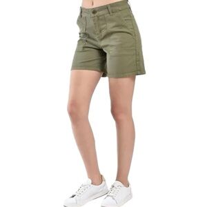 Ralph Lauren Green Cargo Shorts Classic Cotton Blend